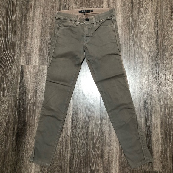 BIRD by Juicy Couture Brown Skinny Jeans with Zipper Details - Size 25 - Picture 1 of 9